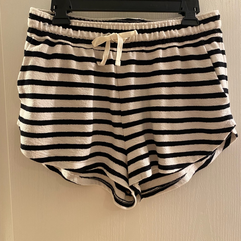 Black & Cream H&M Shorts